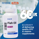 MAJOR Omega-3 uso diario con comida para mejor absorción