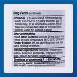 Major Pharmaceuticals dosis diaria recomendada para mayores de 12 años