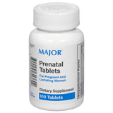 MAJOR tabletas prenatales en botella, aporte diario de vitaminas.