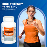 MAJOR ProSight: etiqueta frontal que destaca vitaminas y minerales clave.