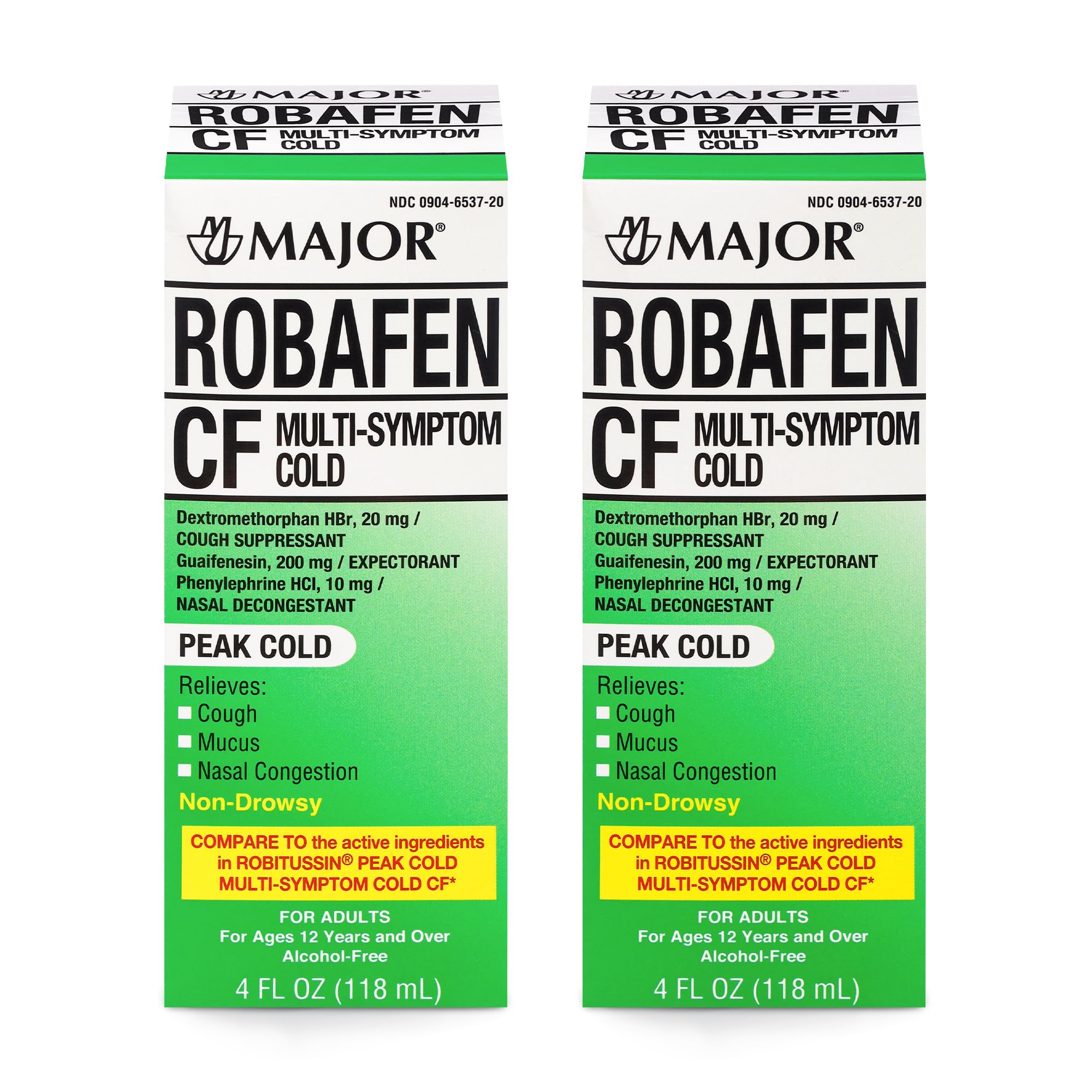 MAJOR Robafen CF jarabe en botella para resfriado