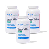 MAJOR Senna tabletas laxantes vegetales para alivio ocasional