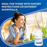 MAJOR Tab-A-Vite tabletas apoyo a una dieta equilibrada.
