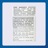Tableta MAJOR con comida, toma diaria sencilla.