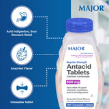 MAJOR tableta sabor fruta para consumo masticable cómodo durante el día