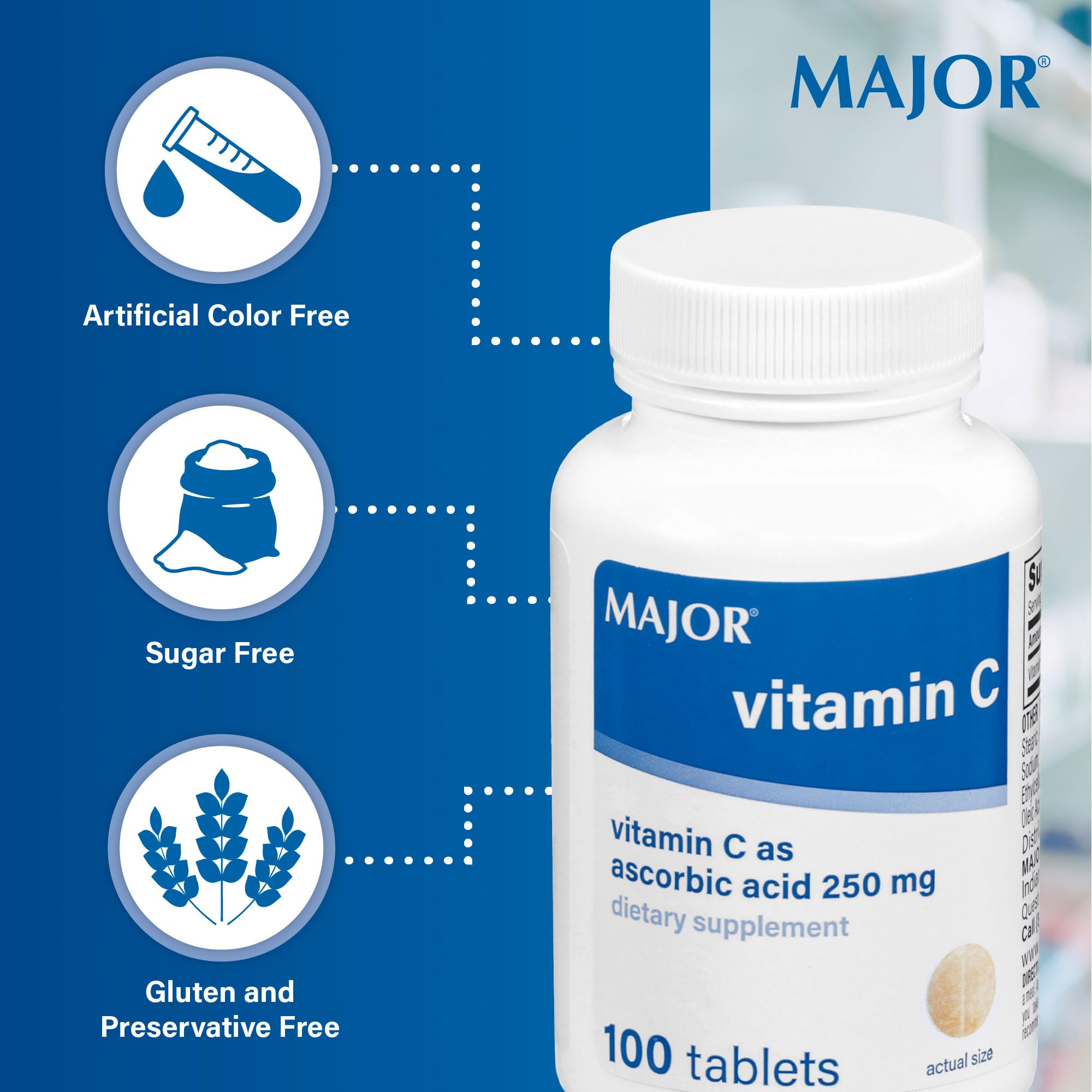 MAJOR Vitamin C rutina matutina para energía sostenida