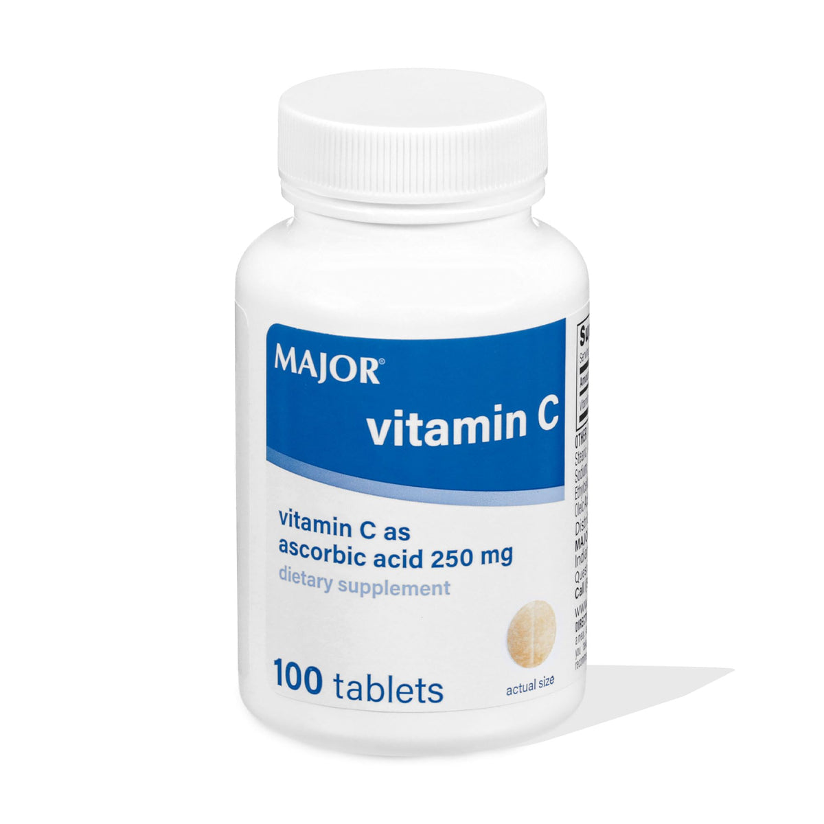 MAJOR Vitamin C tableta individual para uso diario, apoyo de energía