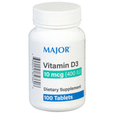 MAJOR Vitamin D3 en botella para ingesta diaria.