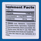 MAJOR vitamina D3, tabletas para el mantenimiento de huesos.