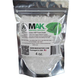 MAK Cristales de Mentol 4oz en bolsa reutilizable para frescura prolongada