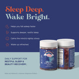 MAKE TIME Beauty Sleep Gummies, envase original, fácil de utilizar antes de dormir.