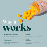 Gomitas MAKE TIME en botella para cabello y uñas
