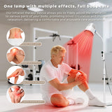 Makemate luz infrarroja 2500nm – penetración profunda para músculos tensos.