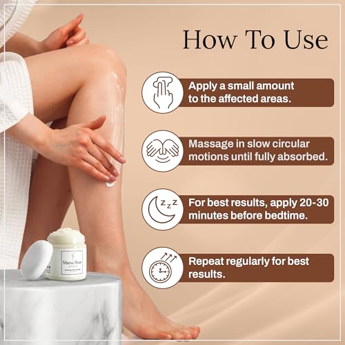 Aplicación en manos con la crema de magnesio Mama Bear Oasis