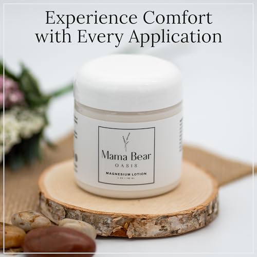 Aplicación diaria de Mama Bear Oasis Lotion para hidratación constante