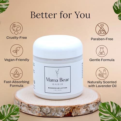 Aroma de lavanda de Mama Bear Oasis Lotion para relajación diaria