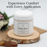 Mama Bear Oasis experiencia calmante con lavanda; ideal para rituales de cuidado nocturno.