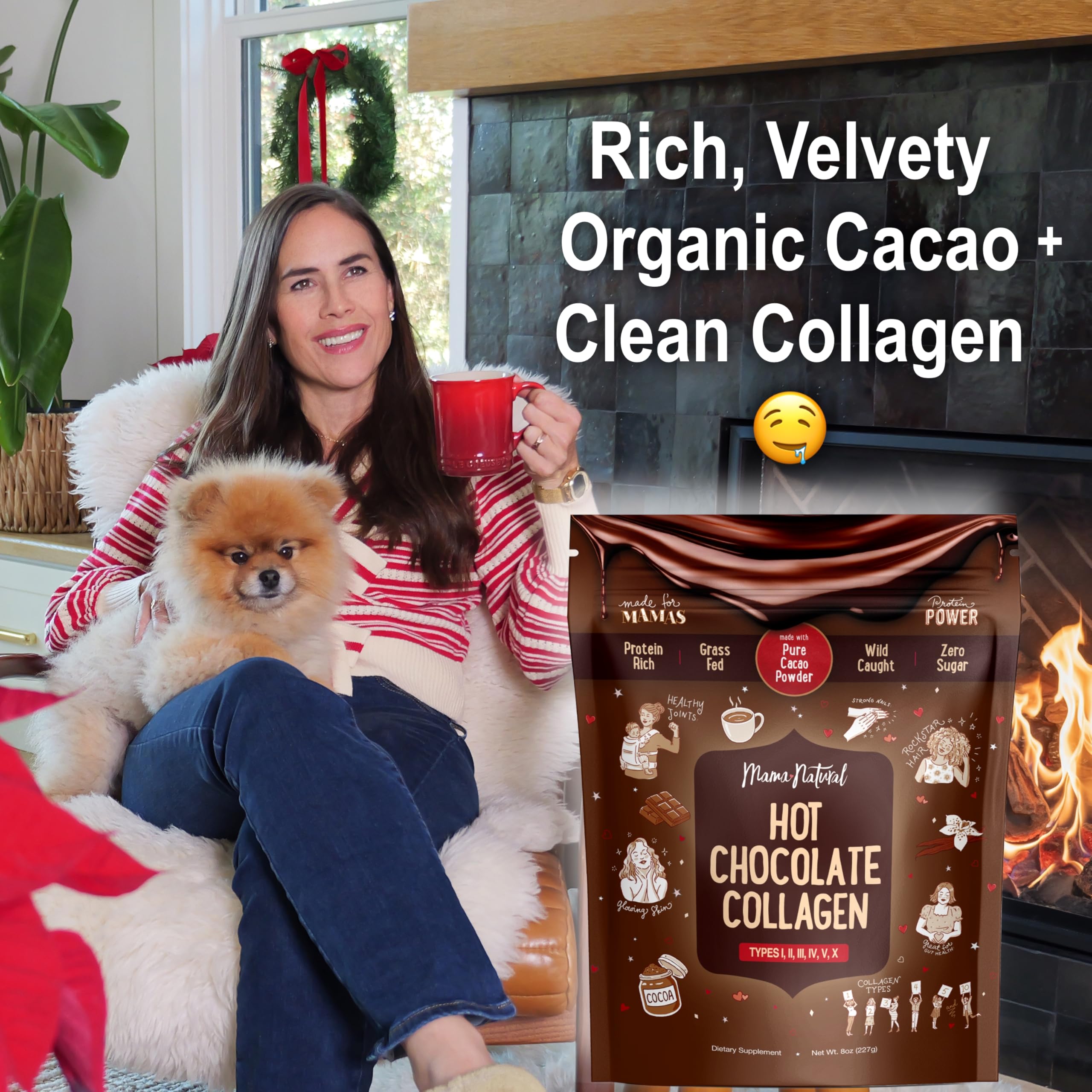 Mama Natural Colágeno Multi, etiqueta: ingredientes de calidad y fuentes sostenibles