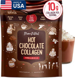 Mama Natural Colágeno Multi con cacao orgánico, frente: polvo puro para cuidado diario