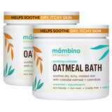 Mambino Organics Avena Coloidal Calmante, baño bebé, ideal para piel sensible.