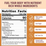 Mammoth Bar Cashew Canela mini porciones: snack rápido y nutritivo para llevar
