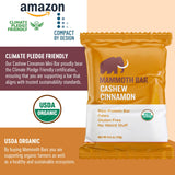 Mammoth Bar Cashew Canela mini textura: crujiente y sabor natural