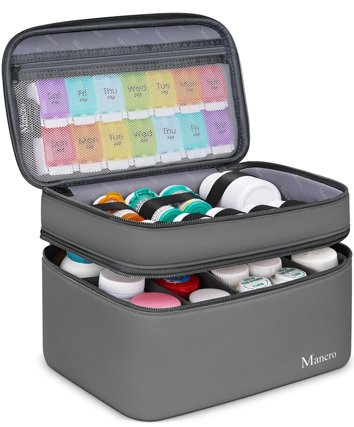 Bolsa Mancro de primeros auxilios con cierre seguro, ideal para viaje