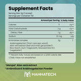 Mannatech Ambrotose Complex polvo Manapol para aloe vera de alta calidad.
