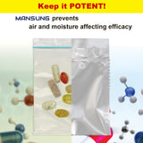 Mansung M600: paquetes Pillsuite, apertura fácil para pastillas.