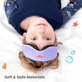 Manta Sleep antifaz infantil periwinkle tejido suave y cómodo