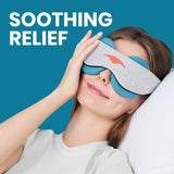 Manta Sleep Manta Cool Sleep Mask con almohadillas enfriantes para alivio ocular