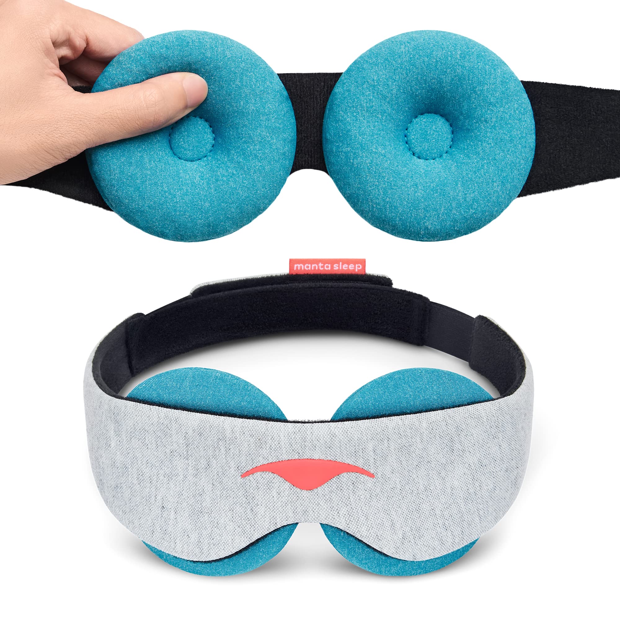 Manta Sleep Manta Cool Sleep Mask con empaque compacto para viajar y dormir mejor