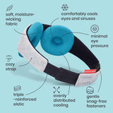 Manta Sleep Manta Cool Sleep Mask con refrigeración de larga duración