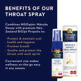 Propóleo de Nueva Zelanda de Manuka Health, defensa natural suave.