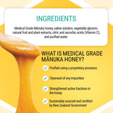 Propiedades antibacterianas naturales de la miel en ManukaGuard Deep Allercleanse
