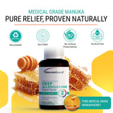 Envase de ManukaGuard Deep Allercleanse libre de BPA listo para uso