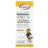 ManukaGuard Sirup Ninos Frasco: alivio suave para garganta irritada.