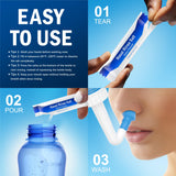 MAOEVER Neti Pot guía de seguridad para agua tibia