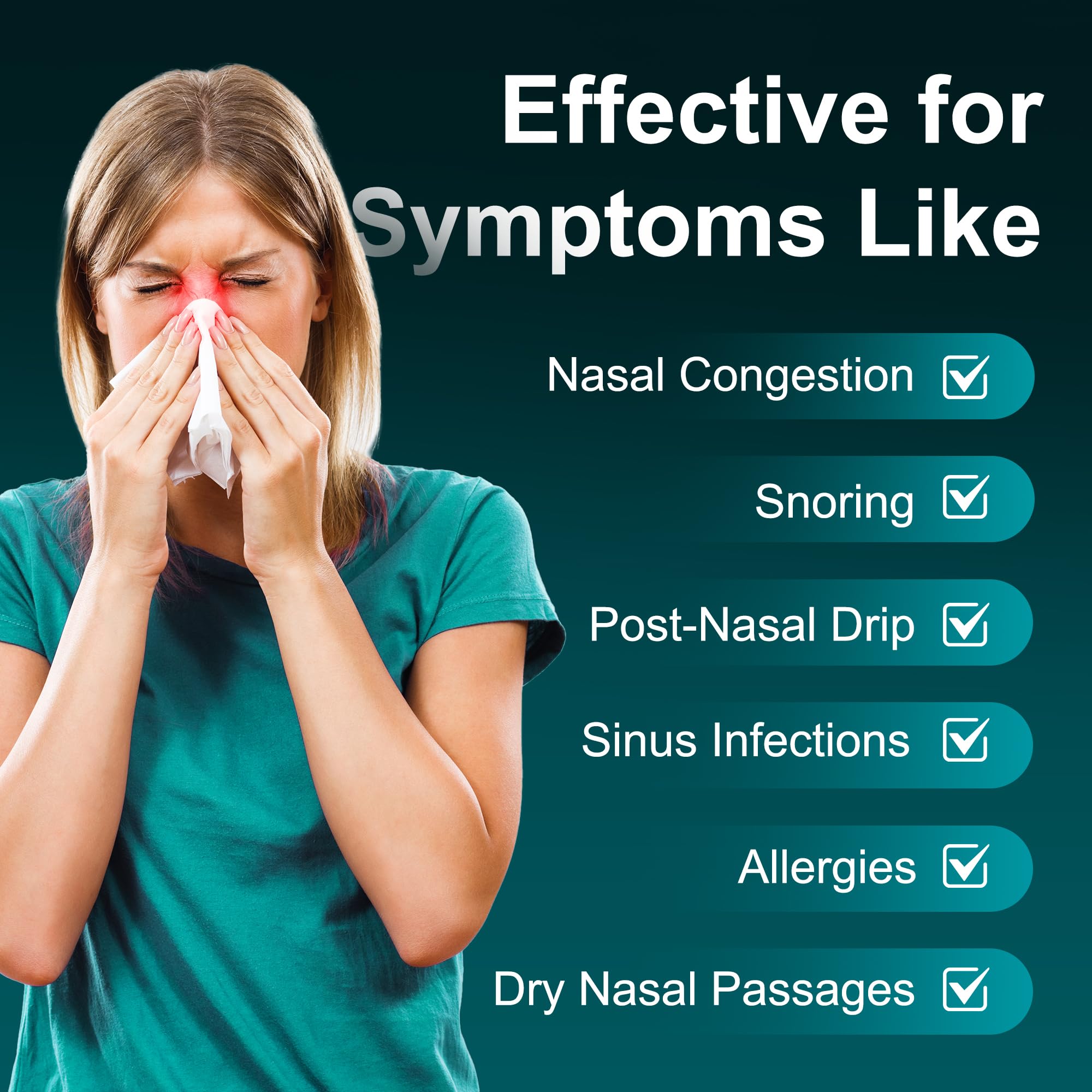 MAOEVER Neti Pot: termómetro adhesivo para seguimiento rápido.