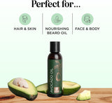 Maple Holistics Aceite de Aguacate para cuero cabelludo seco, hidratación