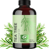 Maple Holistics Aceite de Árbol de Té, frasco para uso tópico.