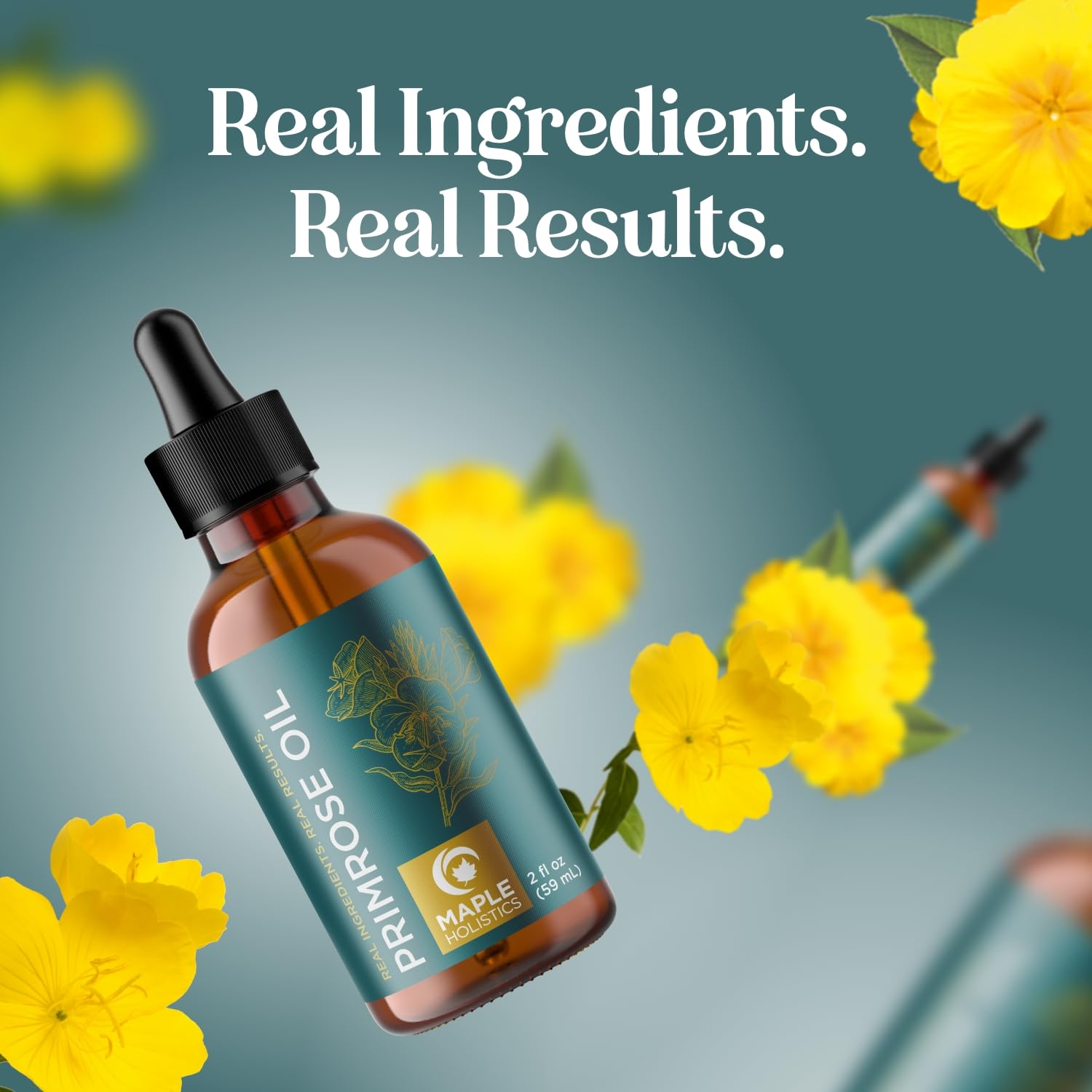 Maple Holistics aceite de onagra puro para usos cosméticos diarios