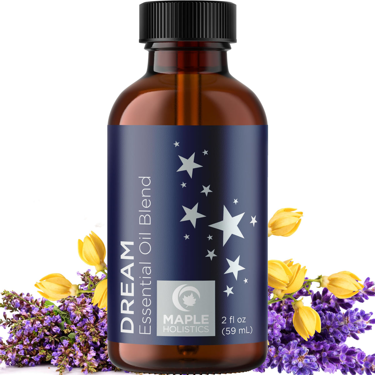 Maple Holistics Sueno: botella para difusor, ideal para relajación nocturna