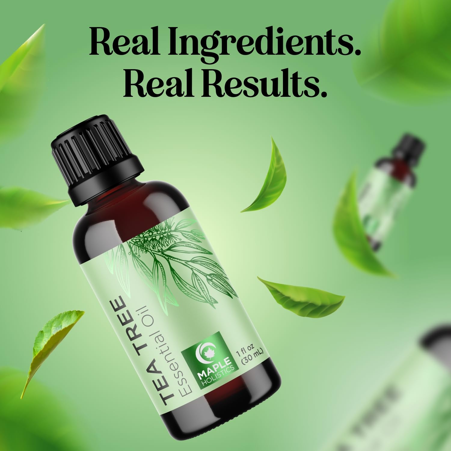Maple Holistics Usos caseros y aromaterapia con aceite de Árbol de Té.