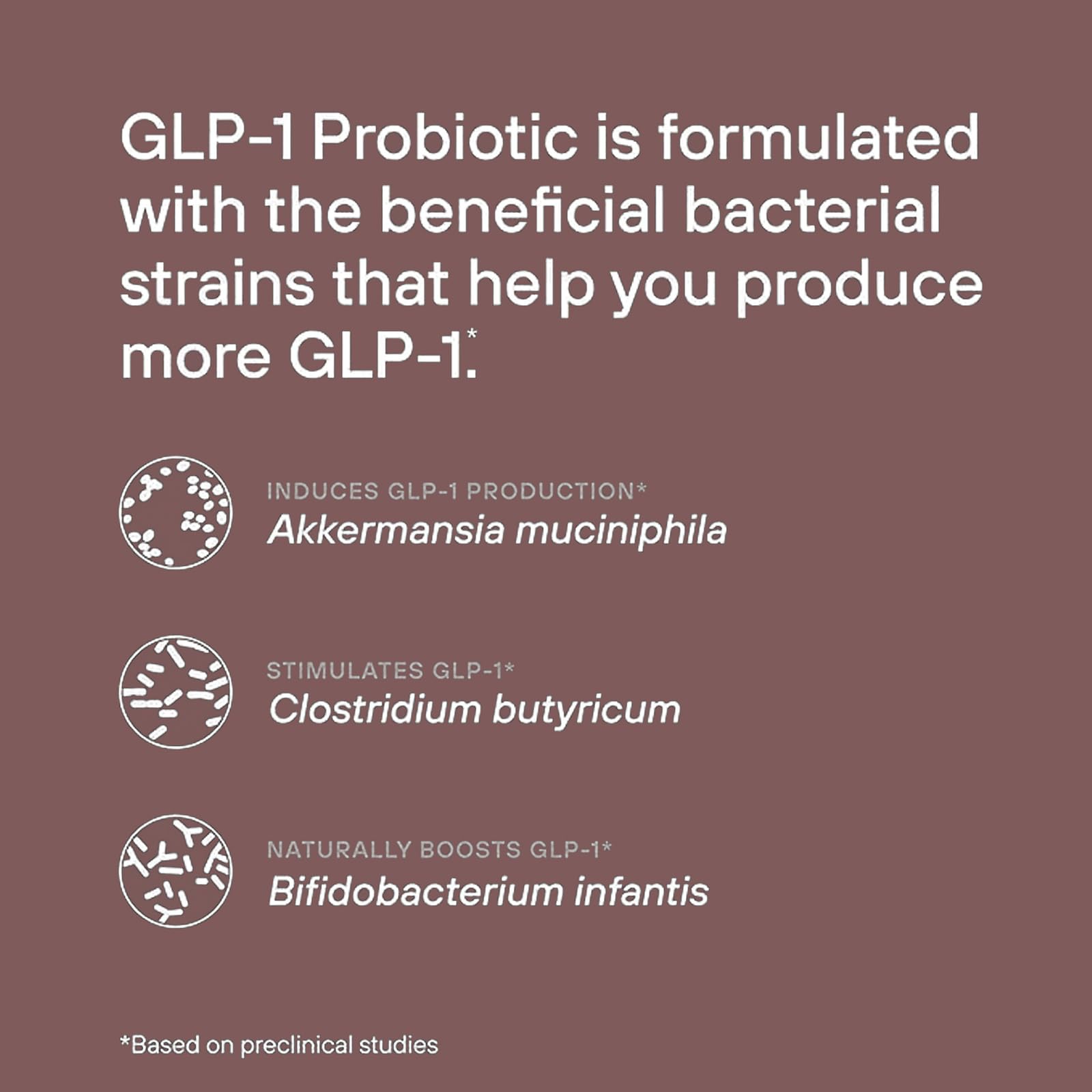 MAPUG probiótico GLP-1, uso diario recomendado para hábitos saludables.