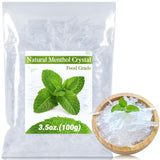 MAQIHAN mentol cristales 3.5oz, ideal para aromaterapia y spa en casa.