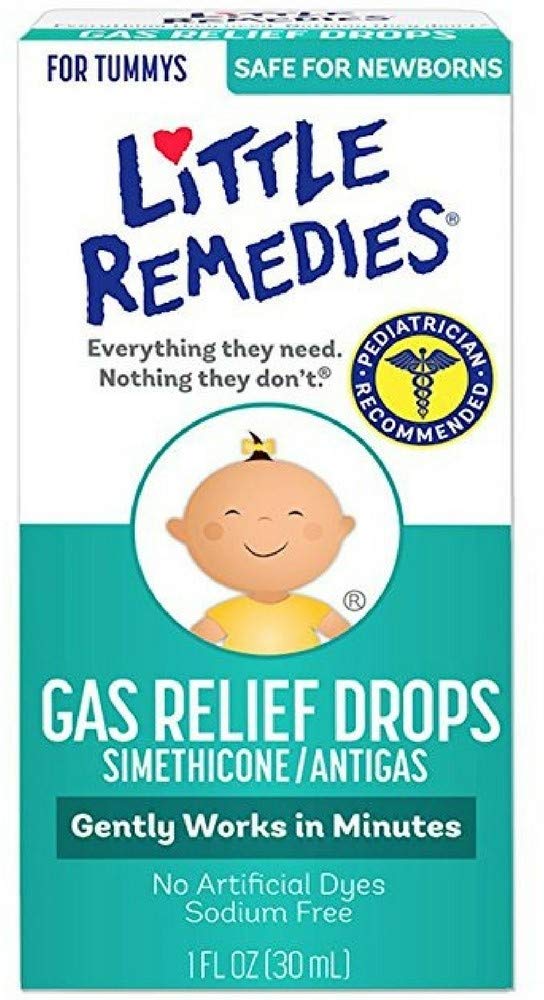 Gotas Little Remedies con cuentagotas para dosis precisa en casa