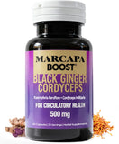 Marcapa Boost cápsulas en frasco: energía sostenida para tus entrenamientos diarios.