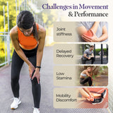 Marcapa Boost mejora la flexibilidad y movilidad de articulaciones durante el ejercicio.