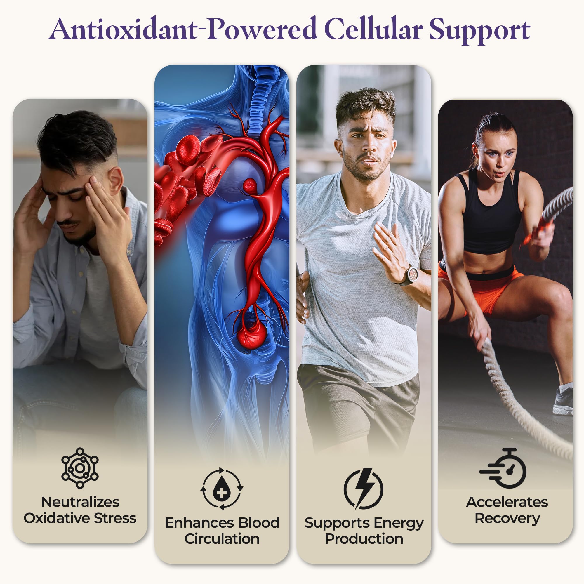 Marcapa Boost con 350 mg de jengibre negro para energía sostenida.